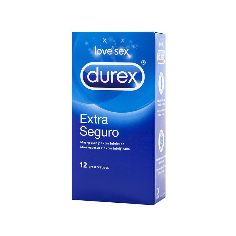 Durex Préservatifs Extra Sur 56mm x12